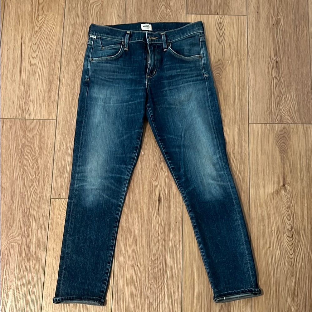 Citizens of Humanity Blue Ankle Jeans Size 24